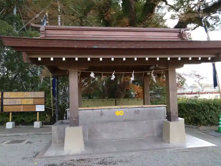 加藤神社の手水舎