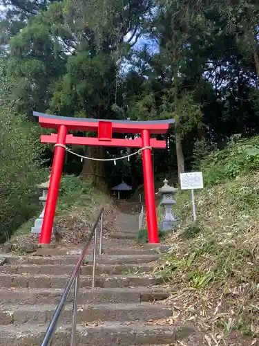 村山浅間神社の鳥居