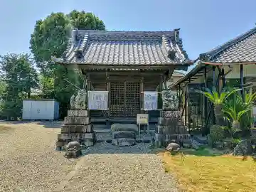 八幡社(稲葉八幡社)の本殿・本堂