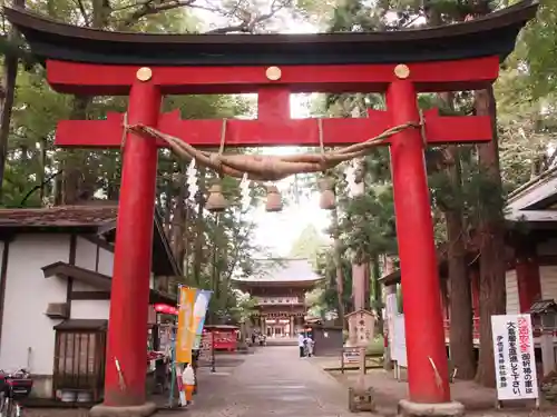 伊佐須美神社の鳥居