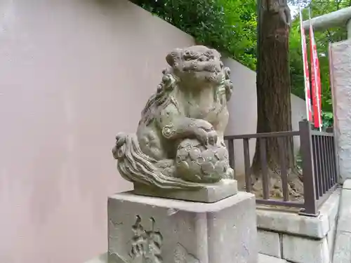 下神明天祖神社の狛犬