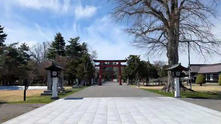 北海道護國神社の景色
