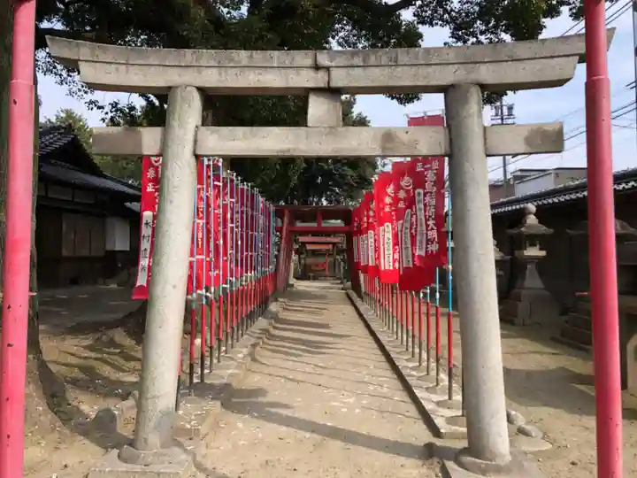 服織神社(真清田神社境内社)の鳥居