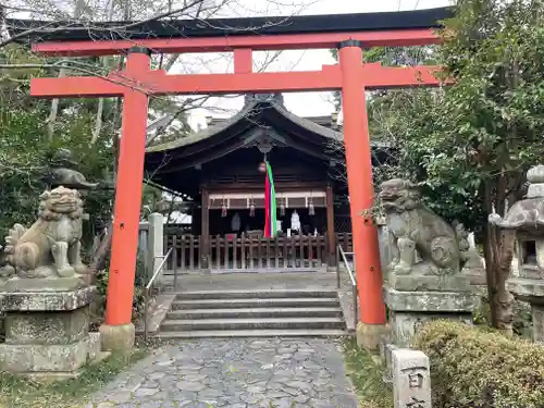 漢國神社の鳥居