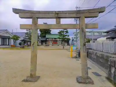 鹿嶋神社(下市場町)の鳥居