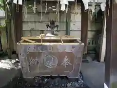 高山稲荷神社（旧鎮座地）の手水