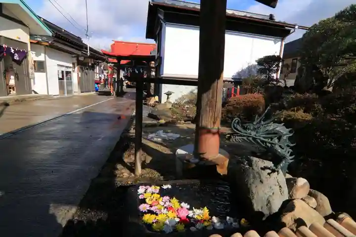 大鏑神社の手水舎
