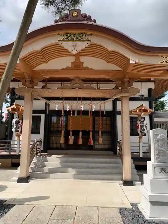 高靇神社の本殿・本堂