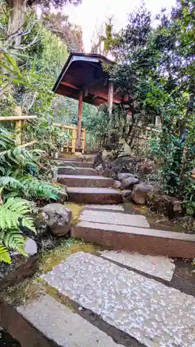 白金氷川神社の景色