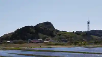 帝釈山女神社の景色