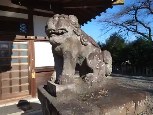富士浅間神社の狛犬