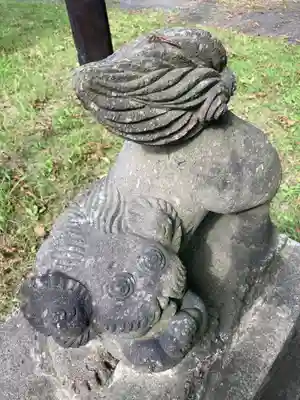 花畔神社の狛犬