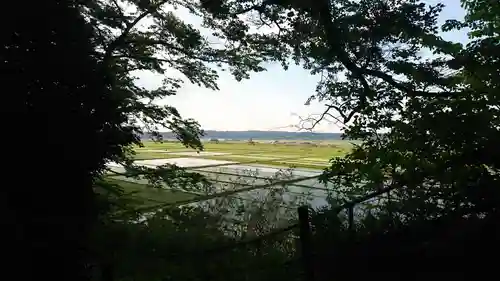 深谷神社の景色