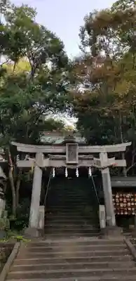 篠崎浅間神社の鳥居