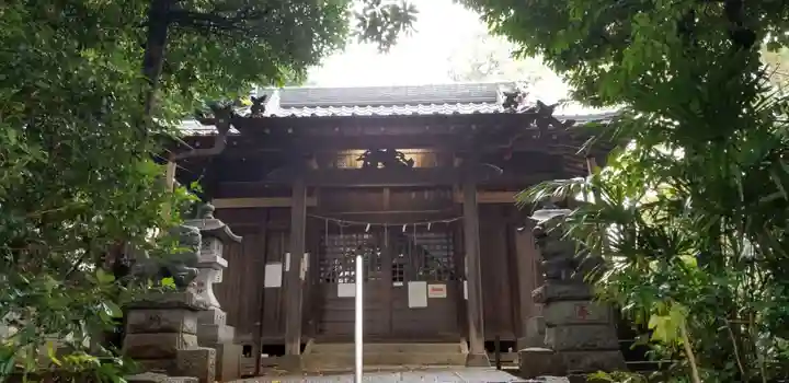 神明神社の本殿・本堂