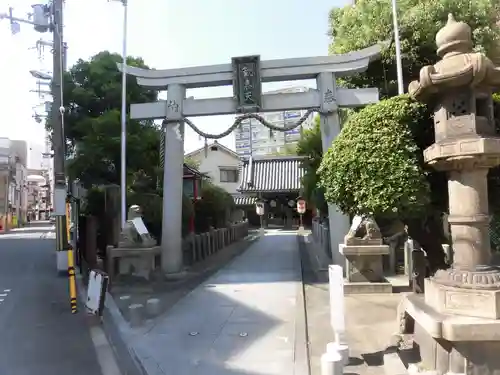 了徳院の鳥居