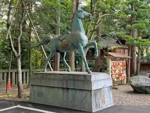 宇都宮二荒山神社の狛犬