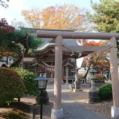 四本松神社の鳥居