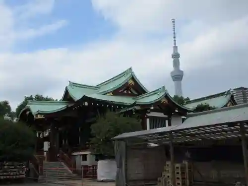亀戸天神社の本殿・本堂