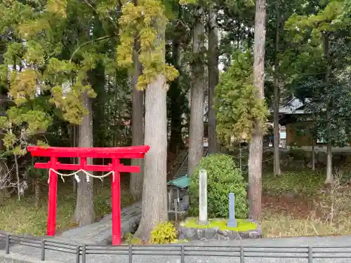 須山浅間神社の鳥居