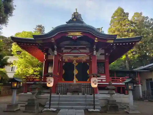柏諏訪神社の本殿・本堂