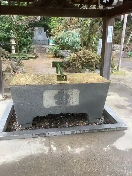 加納天満宮の手水舎