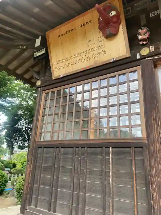 天狗山雷電神社(栃木県)