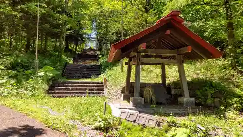 神居神社の手水