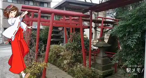 出世弁天の鳥居