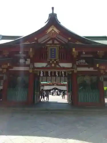 日枝神社の山門