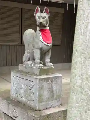 五社稲荷社の狛犬