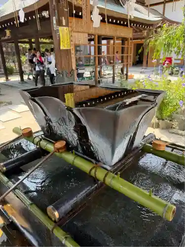 櫛田神社の手水舎
