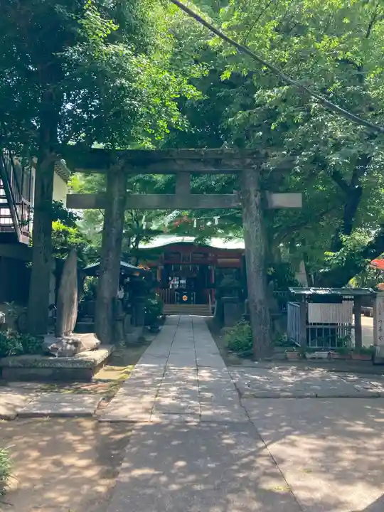 秋葉神社の鳥居