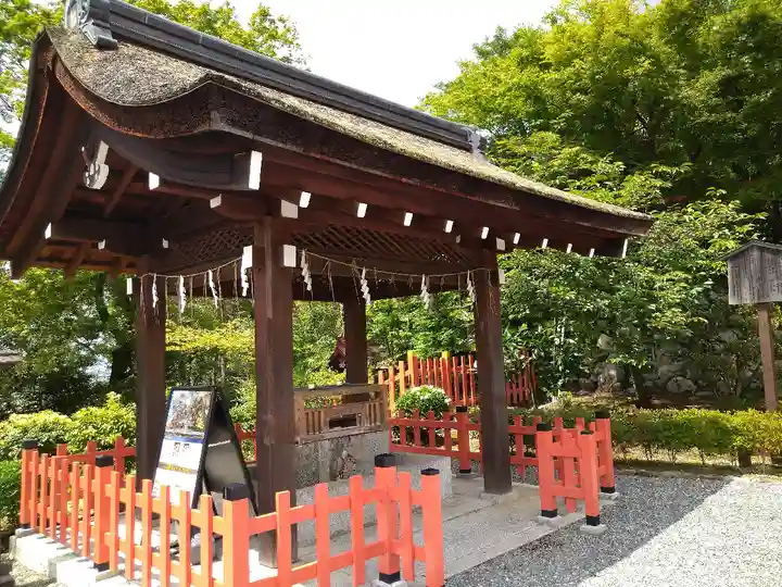建勲神社の手水舎