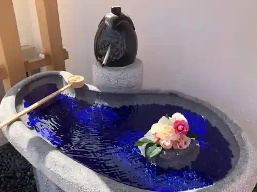 奈加美神社の手水舎