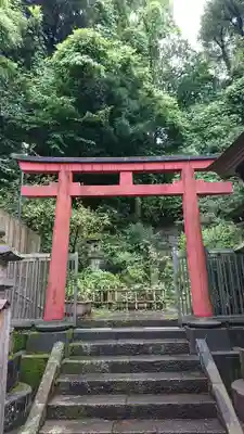 王子稲荷神社の鳥居