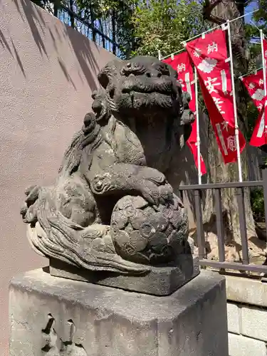 下神明天祖神社の狛犬