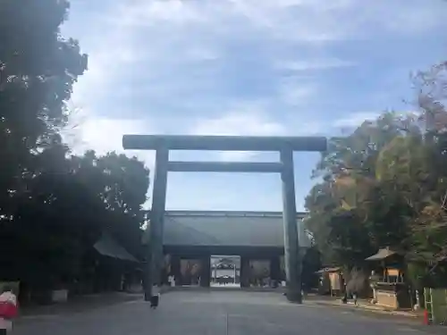 靖國神社の鳥居