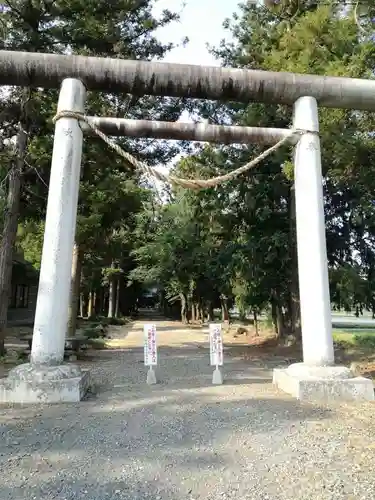 桜町二宮神社の鳥居