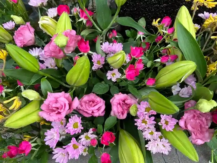 上尾御嶽神社の手水舎