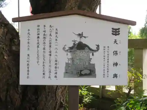 菅谷神社の歴史