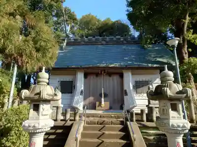 岸根杉山神社の本殿・本堂