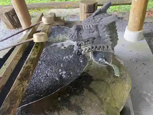 山宮浅間神社の手水