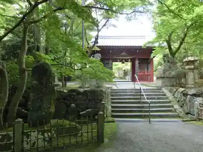 神峯山寺の山門・神門