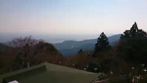 大山阿夫利神社の景色