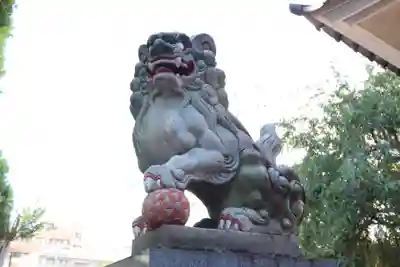 荻窪白山神社の狛犬