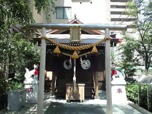 茶ノ木神社の鳥居