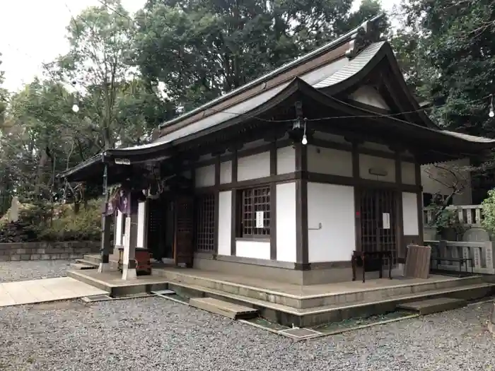 上永谷天満宮の本殿