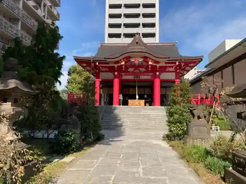 成子天神社の本殿