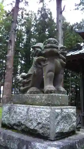 小原神社の狛犬